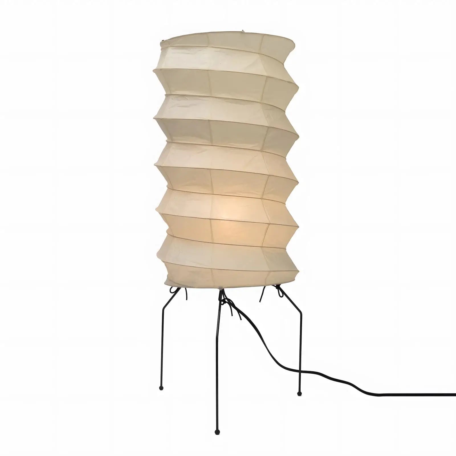 Felrn Minimalist Rice Paper Floor Lamp-Neutral Decor