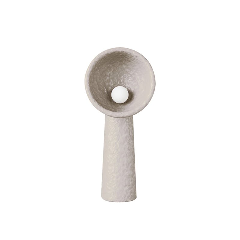 Ernionis Textured Ceramic Floor Lamp-Neutral Decor