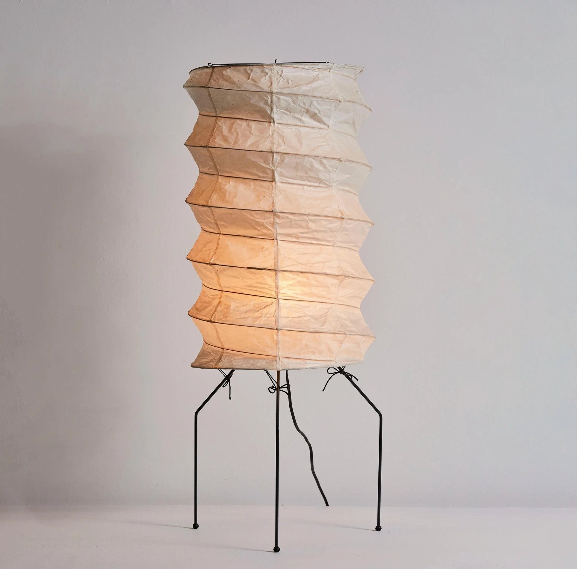 Felrn Minimalist Rice Paper Floor Lamp-Neutral Decor