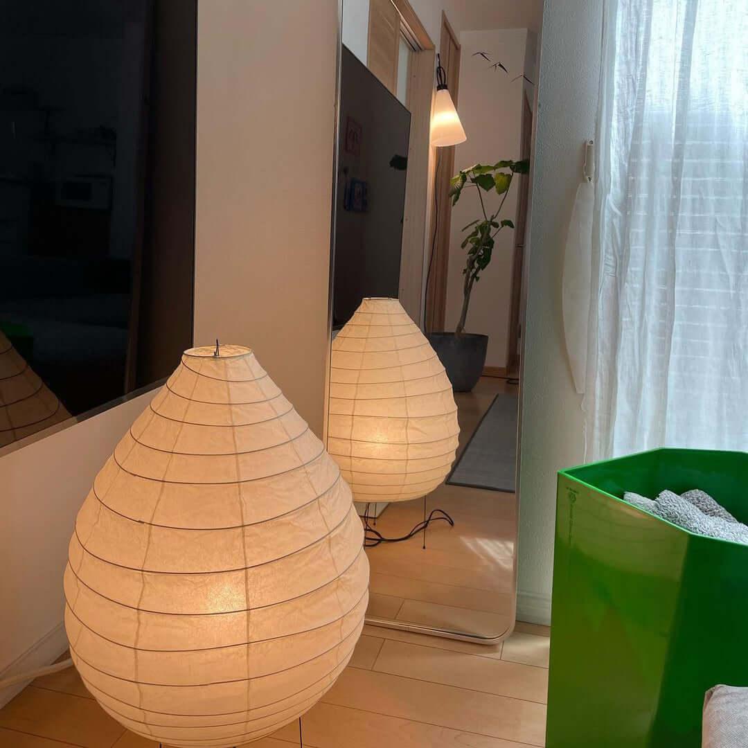Marien Paper Table Lamp-Neutral Decor