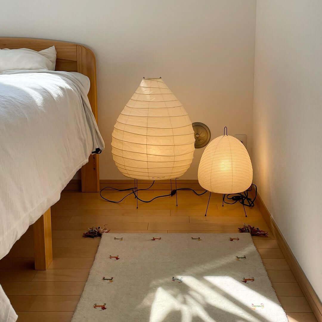 Marien Paper Table Lamp-Neutral Decor