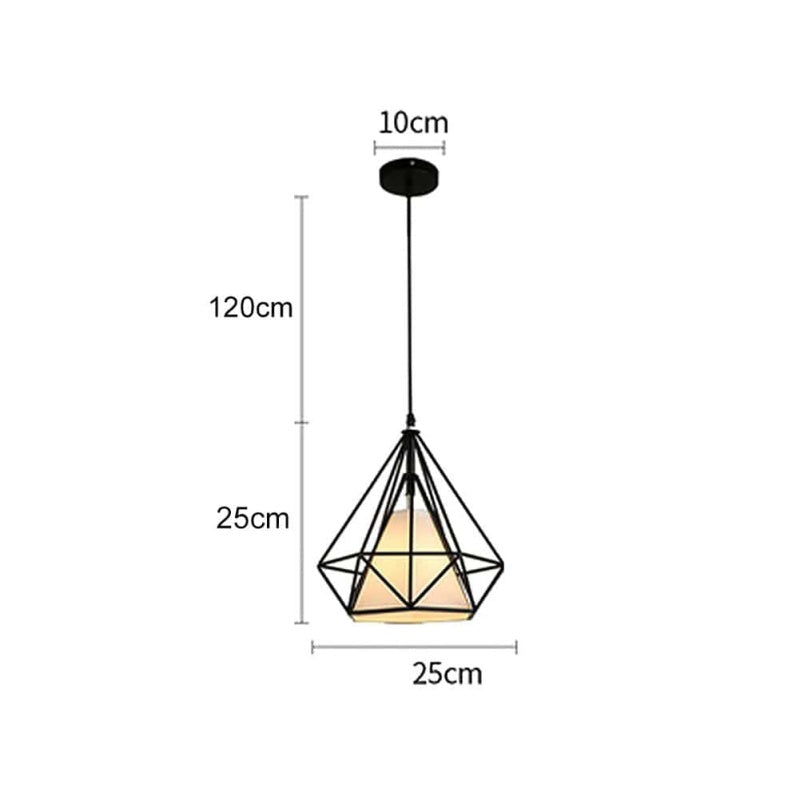 Arisha Industrial Cone Modern Warm Lighting Pendant - Neutral Decor