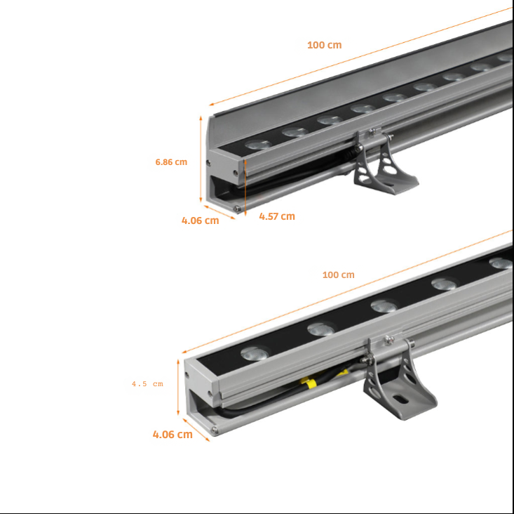 Tiffan Linear LED Landscape Outdoor Wall Washer Lights