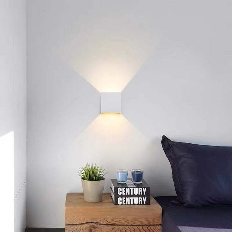 Nexu Modern Adjustable Square Outdoor Wall Lamp LED-Neutral Decor