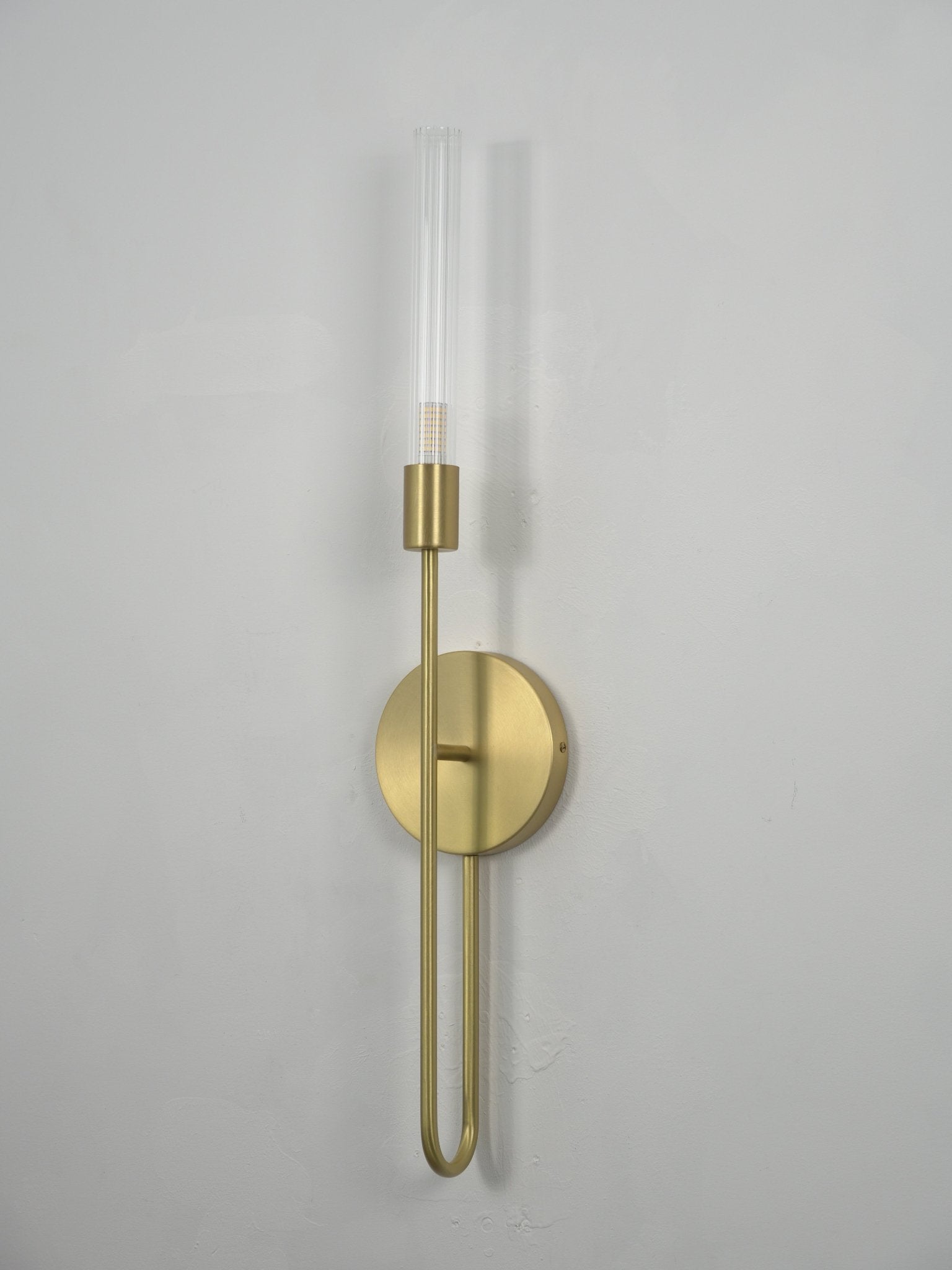 Zedro Slim Glass Indoor Wall Lamp-Neutral Decor