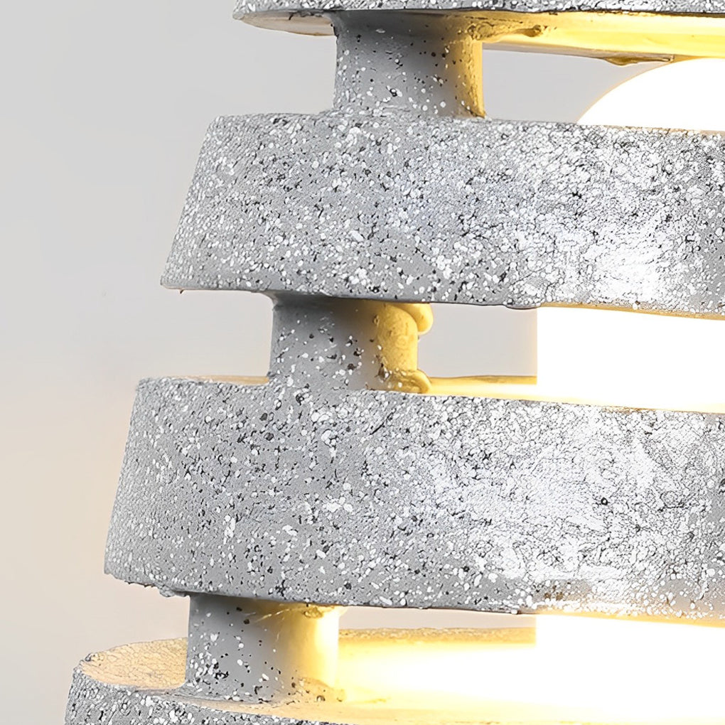 Earthy Elegant Lawn Modern Resin Outdoor Light