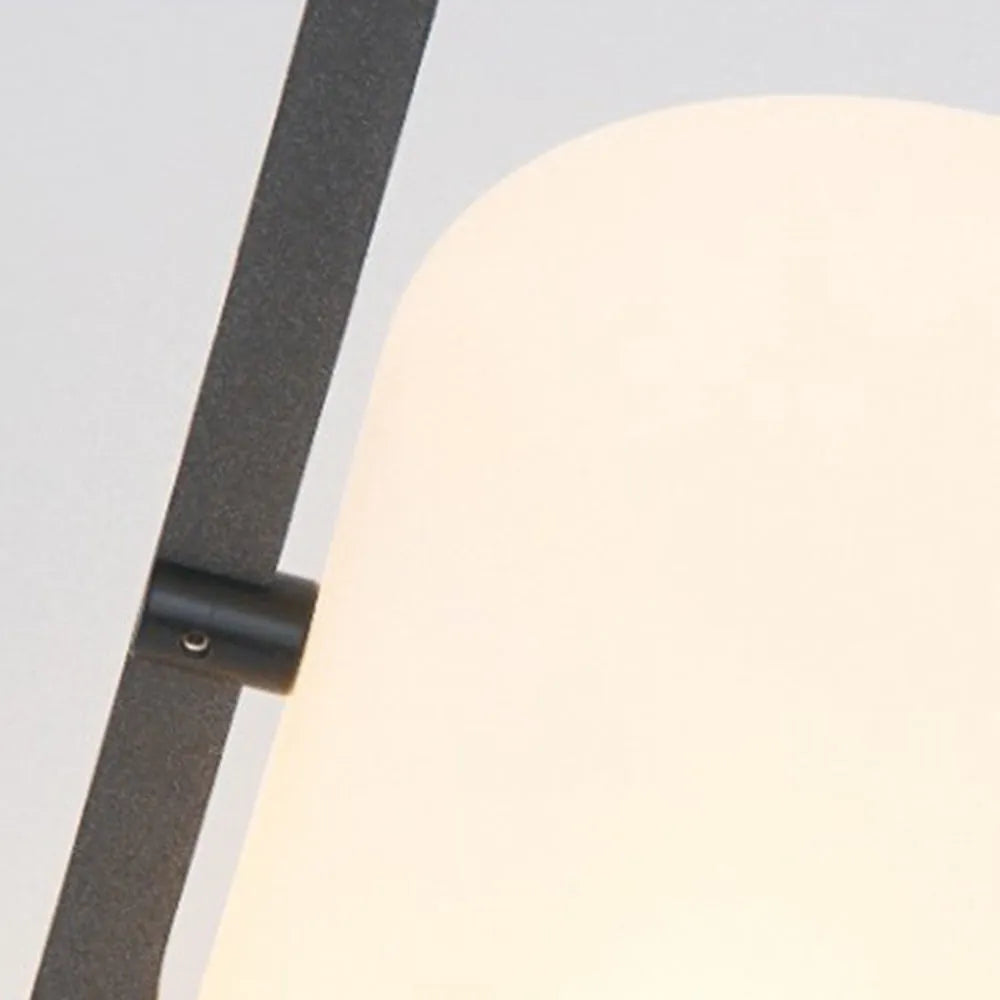 Ray Minimalist Glass/Acrylic Outdoor Landscape Pathway Light, White - Neutral Decor