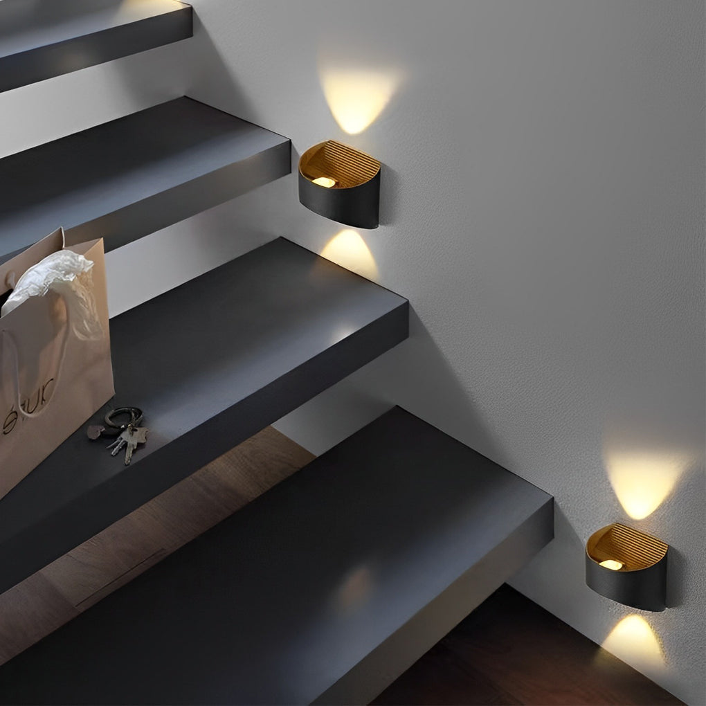 Audey Unique LED Modern Outdoor Wall Lights