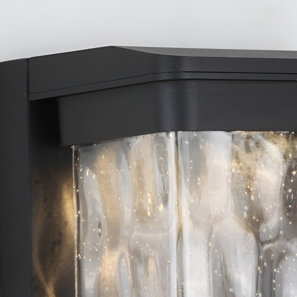 Edric Creative Modern Glass Outdoor Wall Sconce Light