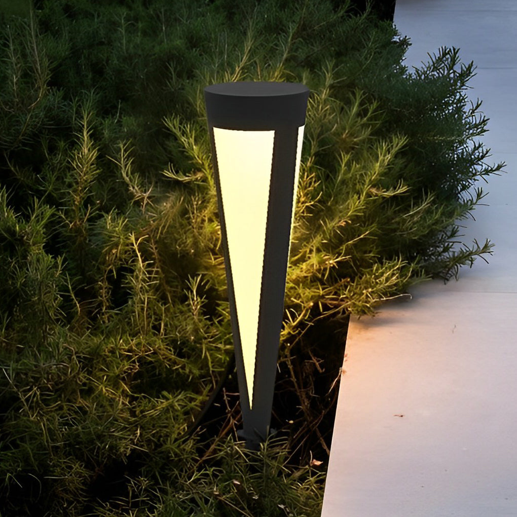 Prtty Round Solar LED Outdoor Lawn Lamp