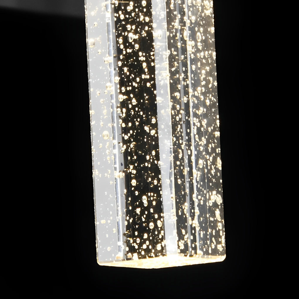 Veda LED Classic Modern Crystal Outdoor Wall Lamp