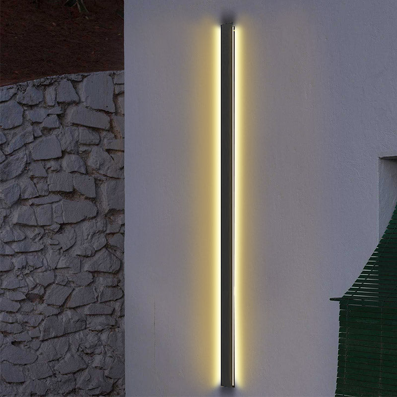 Keel Linear LED Minimalist Outdoor Wall Lights