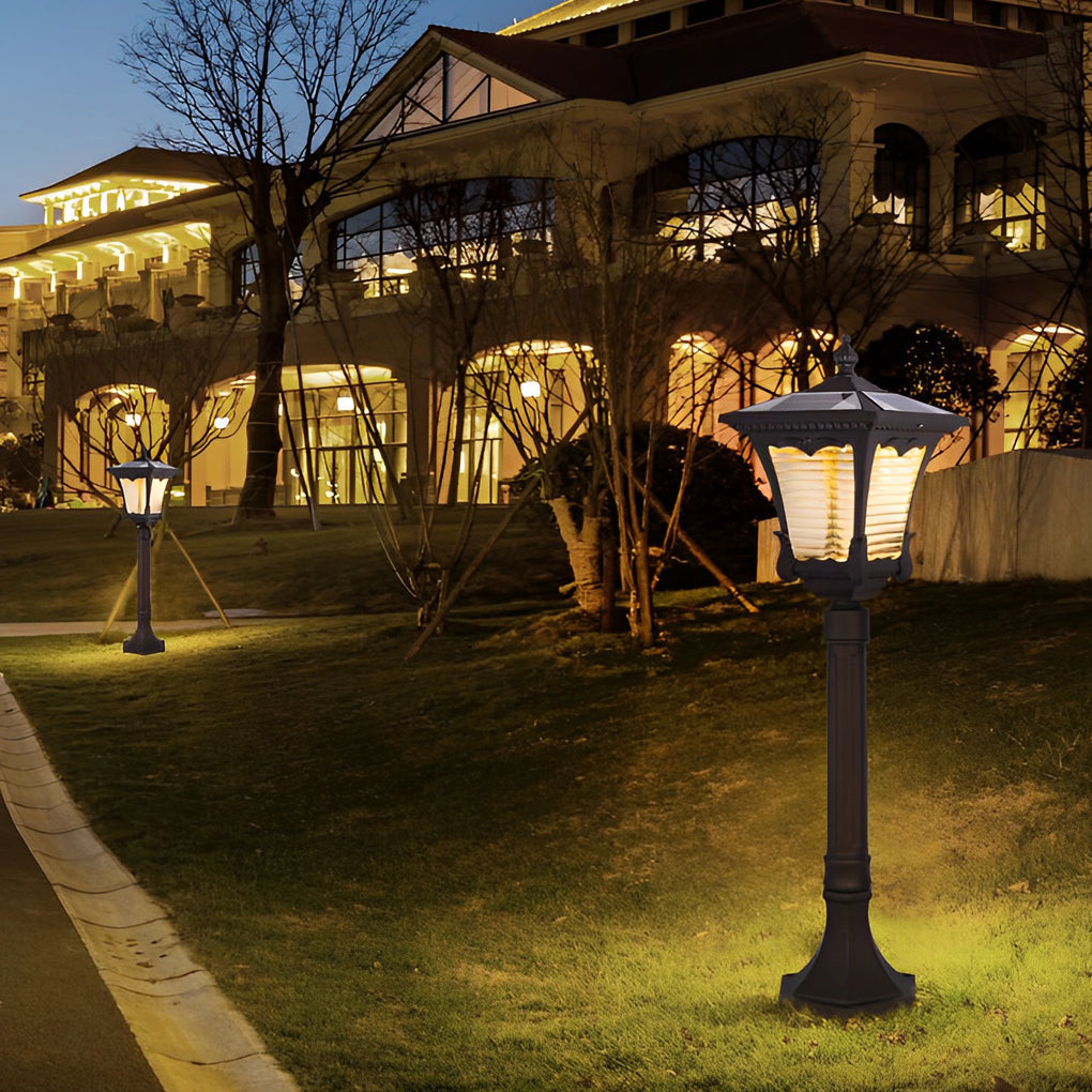 Kayy Ornate Vintage Elegant Outdoor Lawn Lamp
