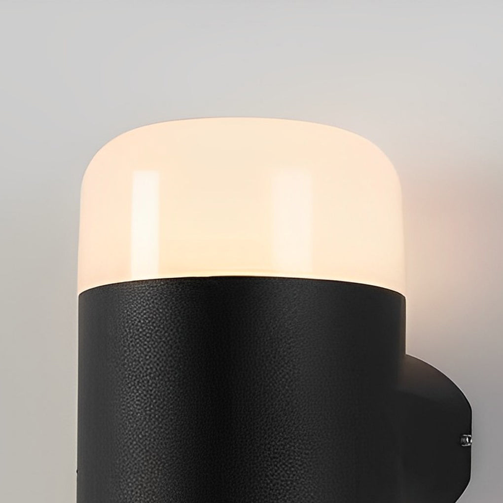 Delht Round Modern Outdoor Wall Lamp
