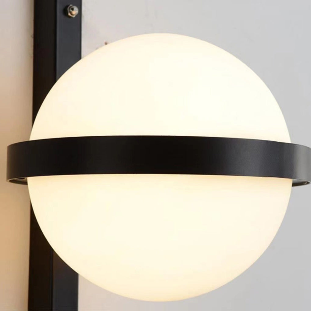 Opelia Creative Flowerpot Modern Steel Outdoor Wall Light