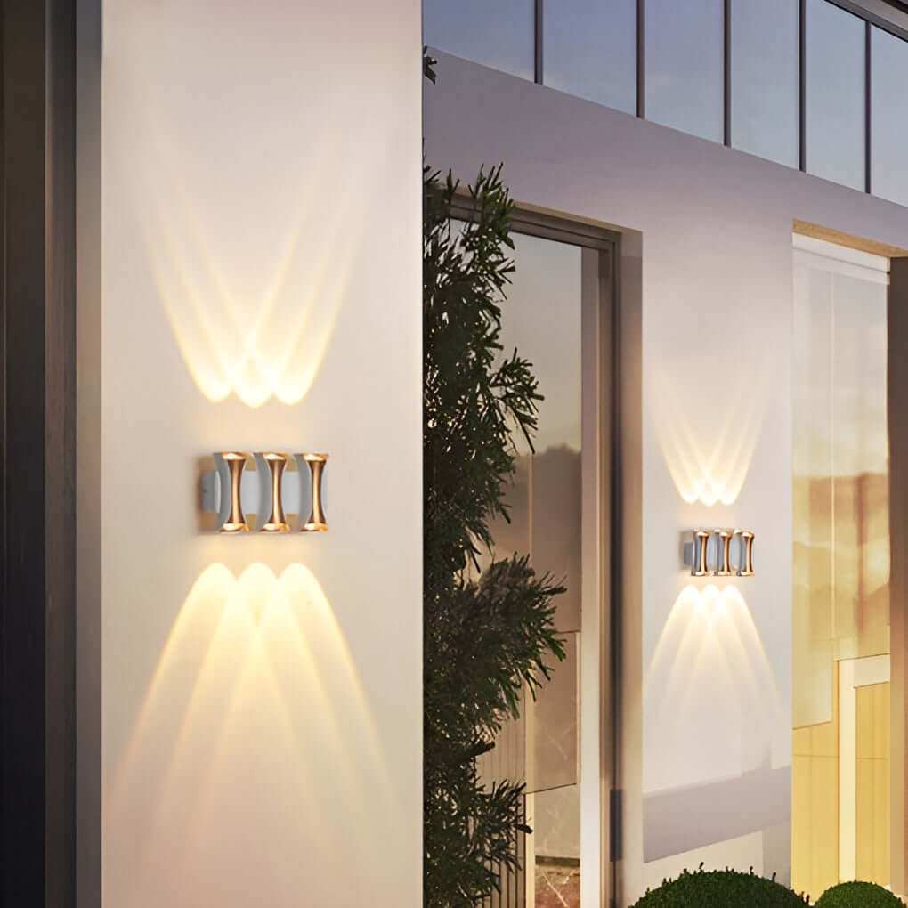 Phineas LED Modern Outdoor Wall Sconce Light