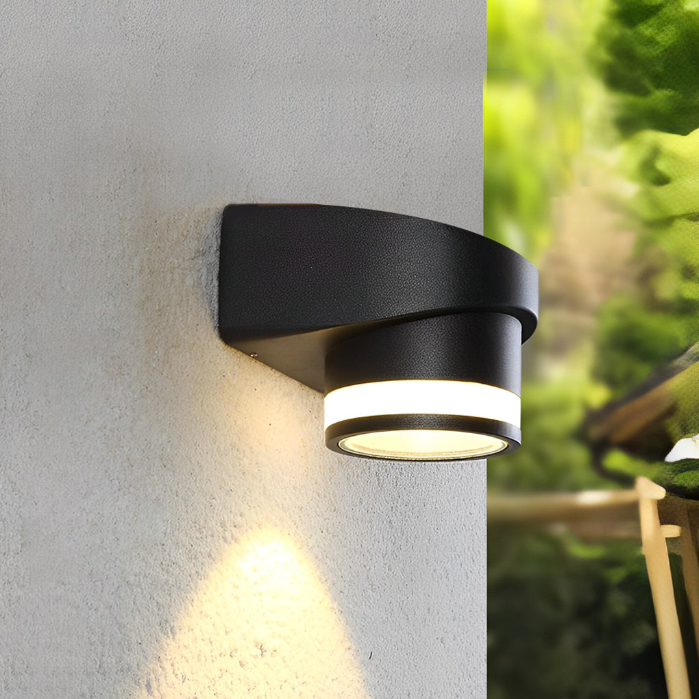 Wiona Round LED Outdoor Wall Washer Lights