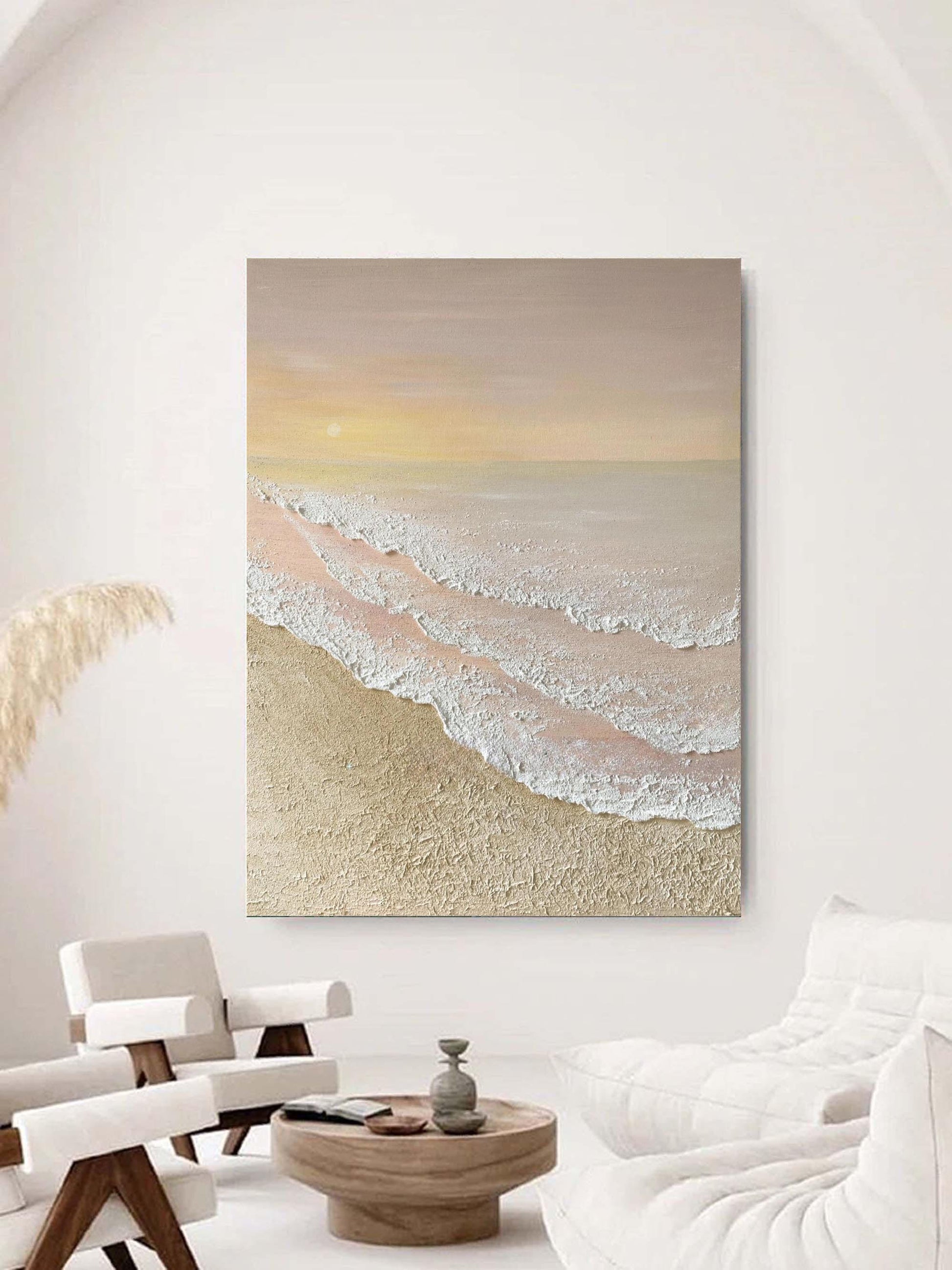 Plaster Art Texture Painting TX1111 - Neutralighting