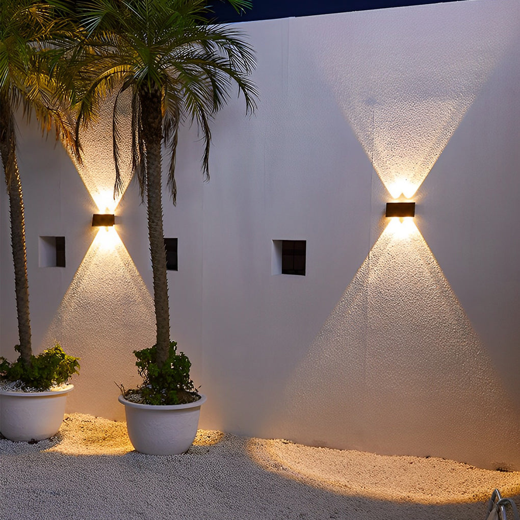 King LED Waterproof Modern Plastic Wall Outdoor Washer Lights
