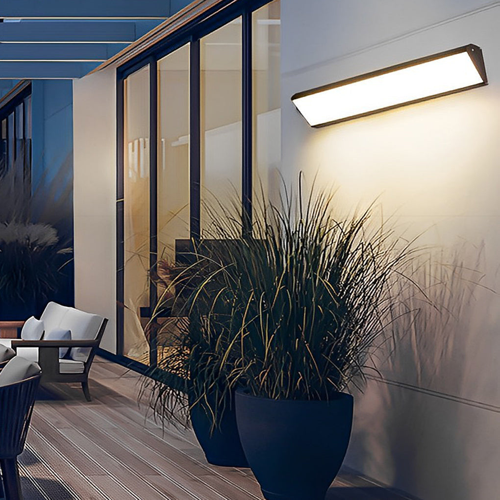 Eelyn Minimalist LED Modern Outdoor Wall Light