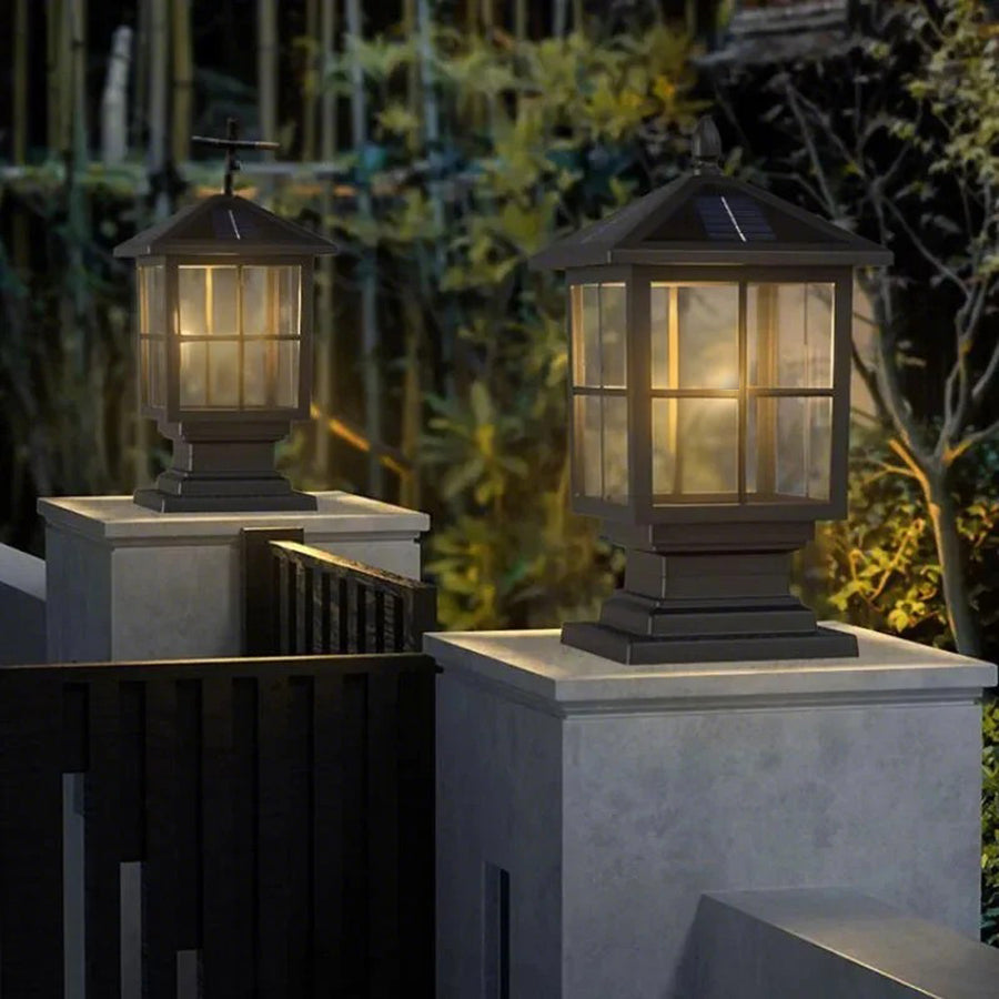 Lcy Traditional LED Classic Outdoor Pillar Lights