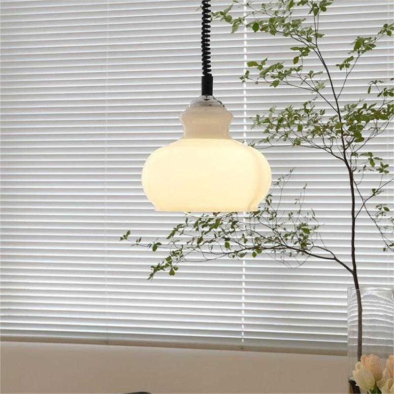 Valentina Retro Simple Pendant Light Living Room Green Living Room - Neutral Decor