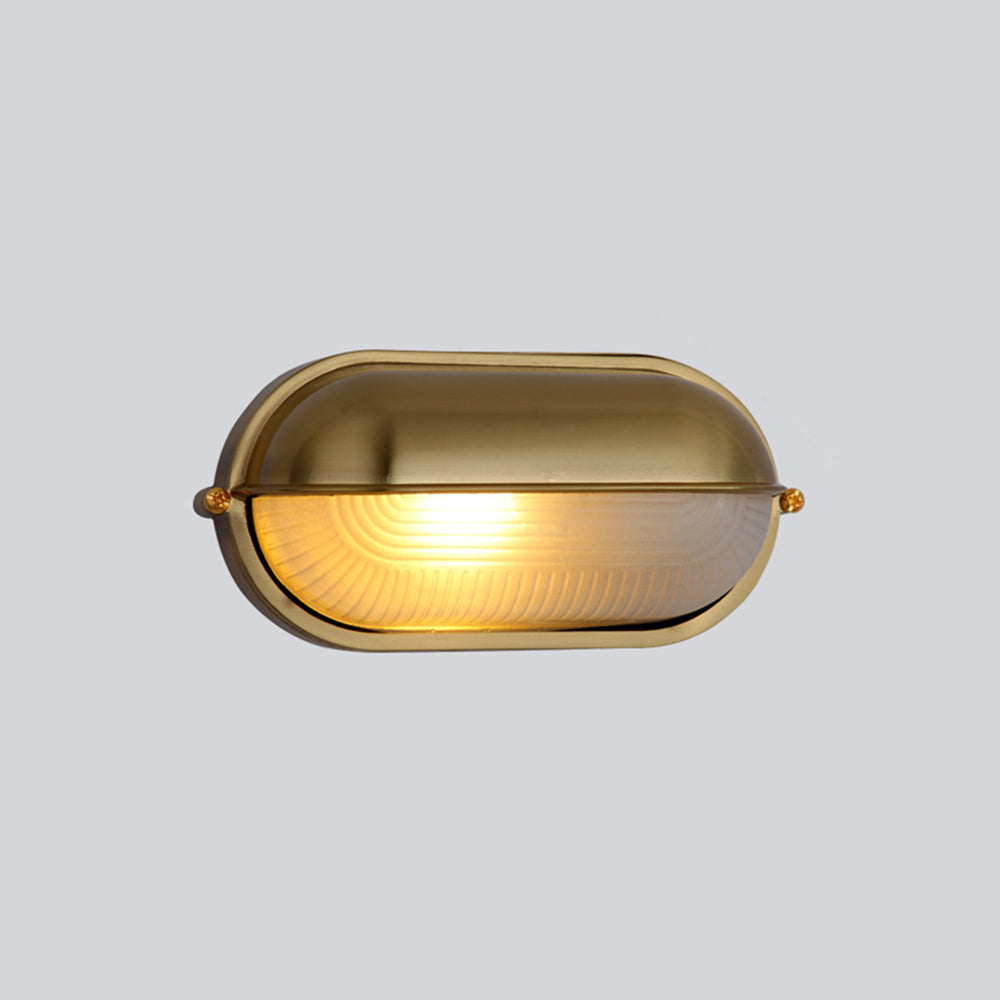 Vorn Modern Round/Ellipse Outdoor Waterproof Wall Lamp. 2 Colors - Neutral Decor