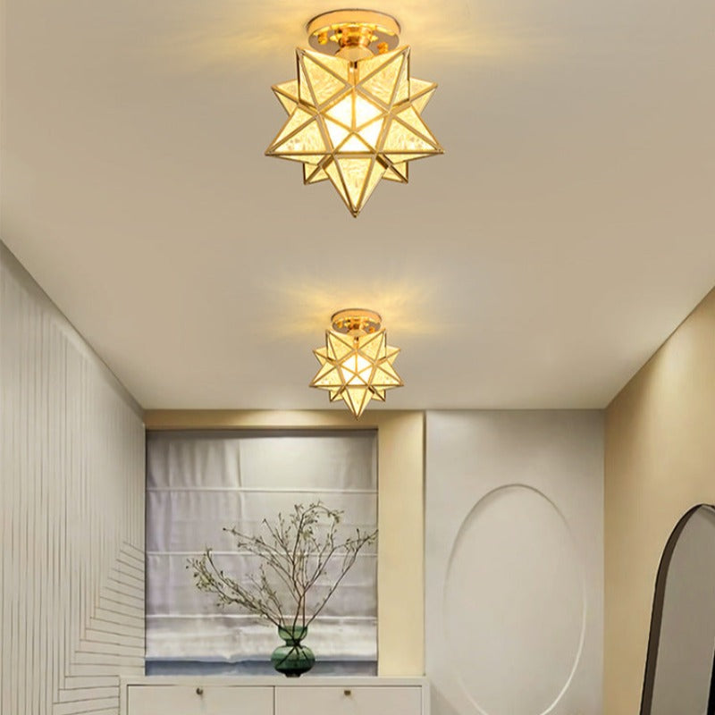 Arisha Classic Flush Mount Ceiling Light Bedroom - Neutral Decor