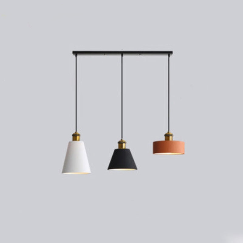 Aria Art Deco Minimalist Monochrome Pendant Light - Neutral Decor