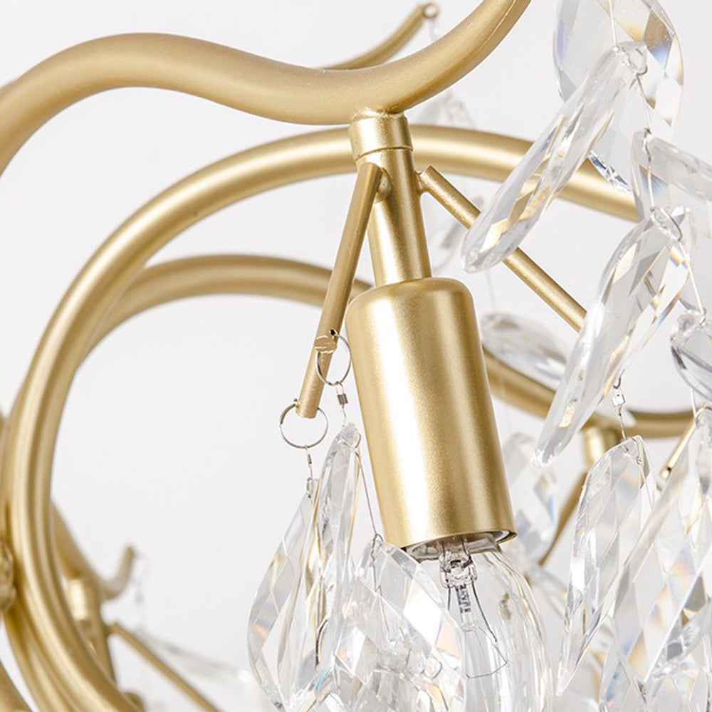 Kristy Luxury Wisteria Flower Crystal Chandelier