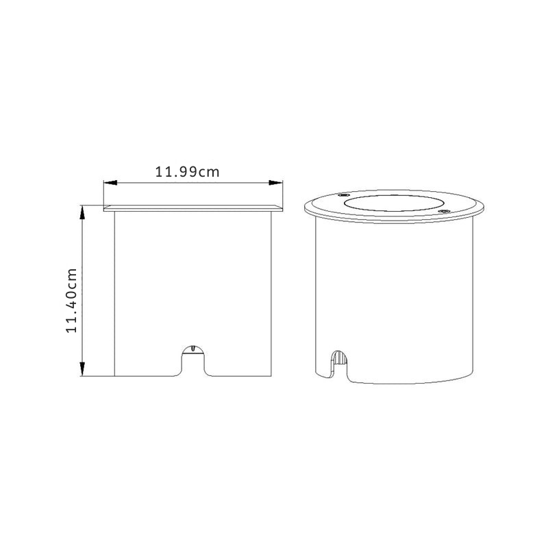 Primrose Inground Minimalist Outdoor Lights