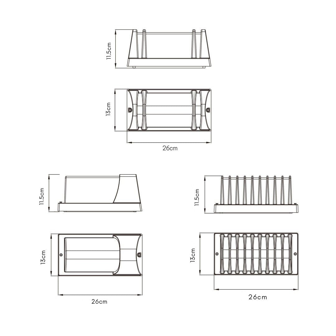 Laurce Ambient Nordic Outdoor Wall Sconce