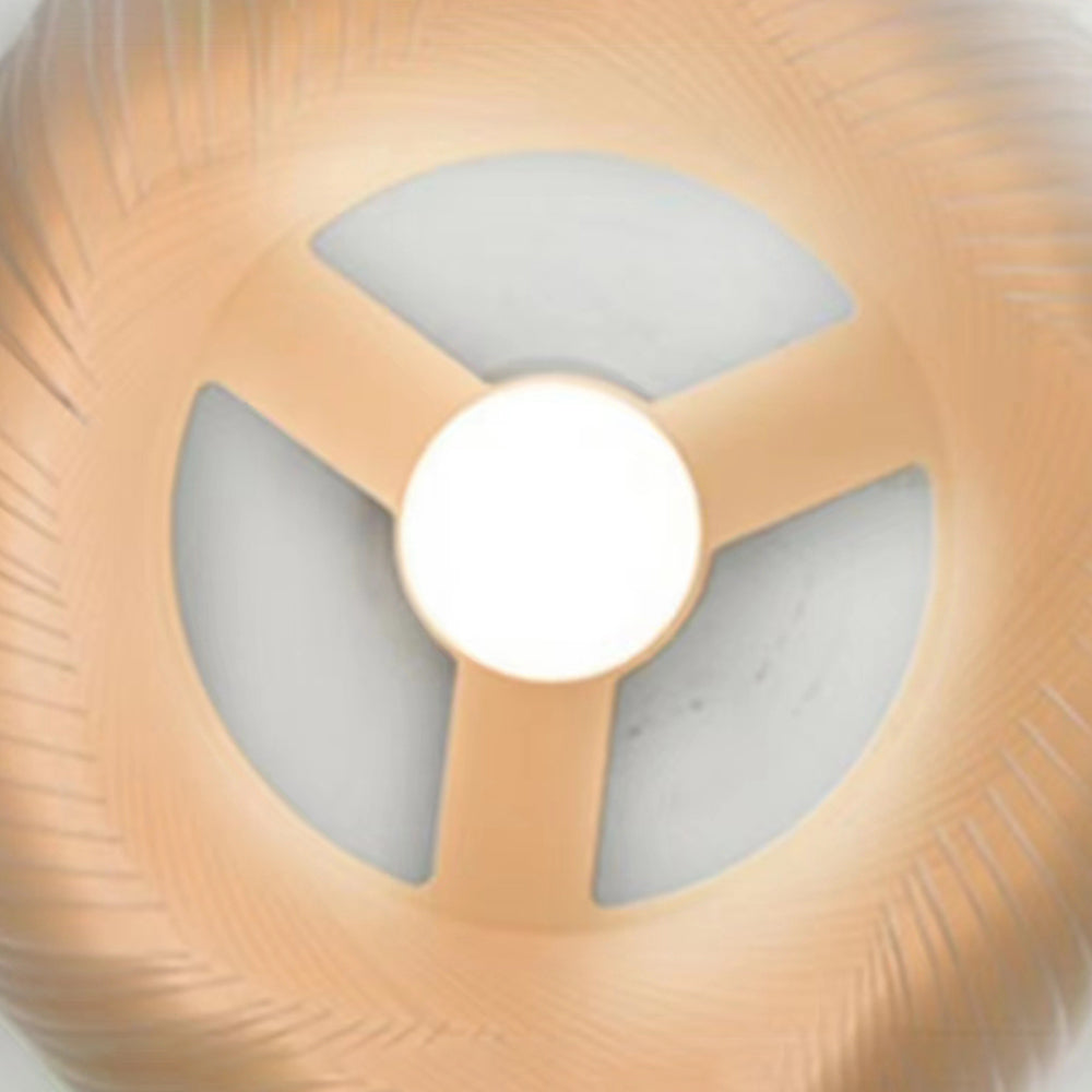 Ritta Nordic Circle Nature Pendant Light, Living Room/Dining Room - Neutral Decor
