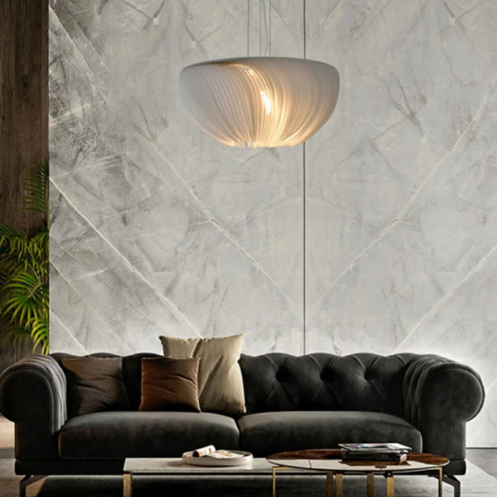 Ritta Nordic Circle Nature Pendant Light, Living Room/Dining Room - Neutral Decor