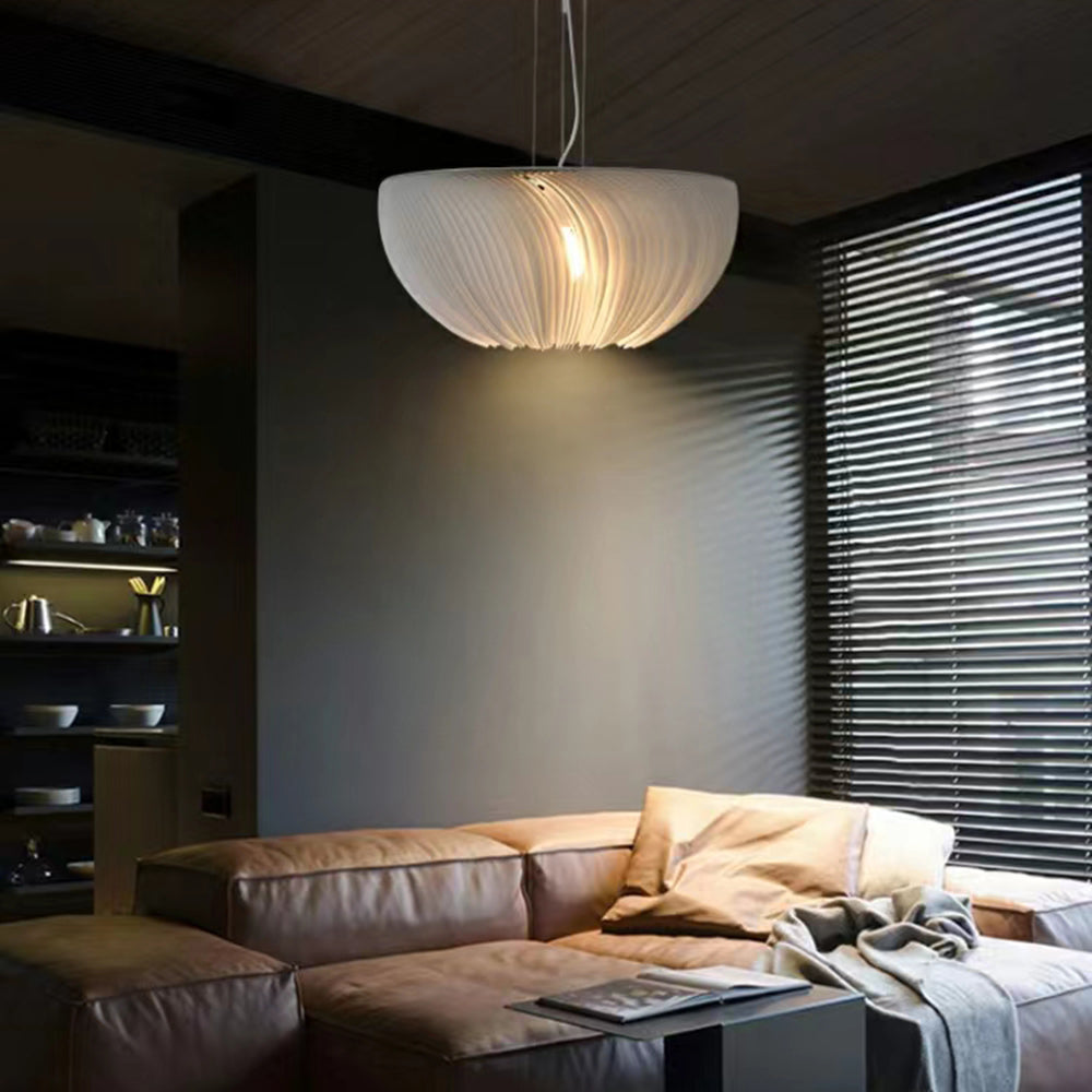 Ritta Nordic Circle Nature Pendant Light, Living Room/Dining Room - Neutral Decor