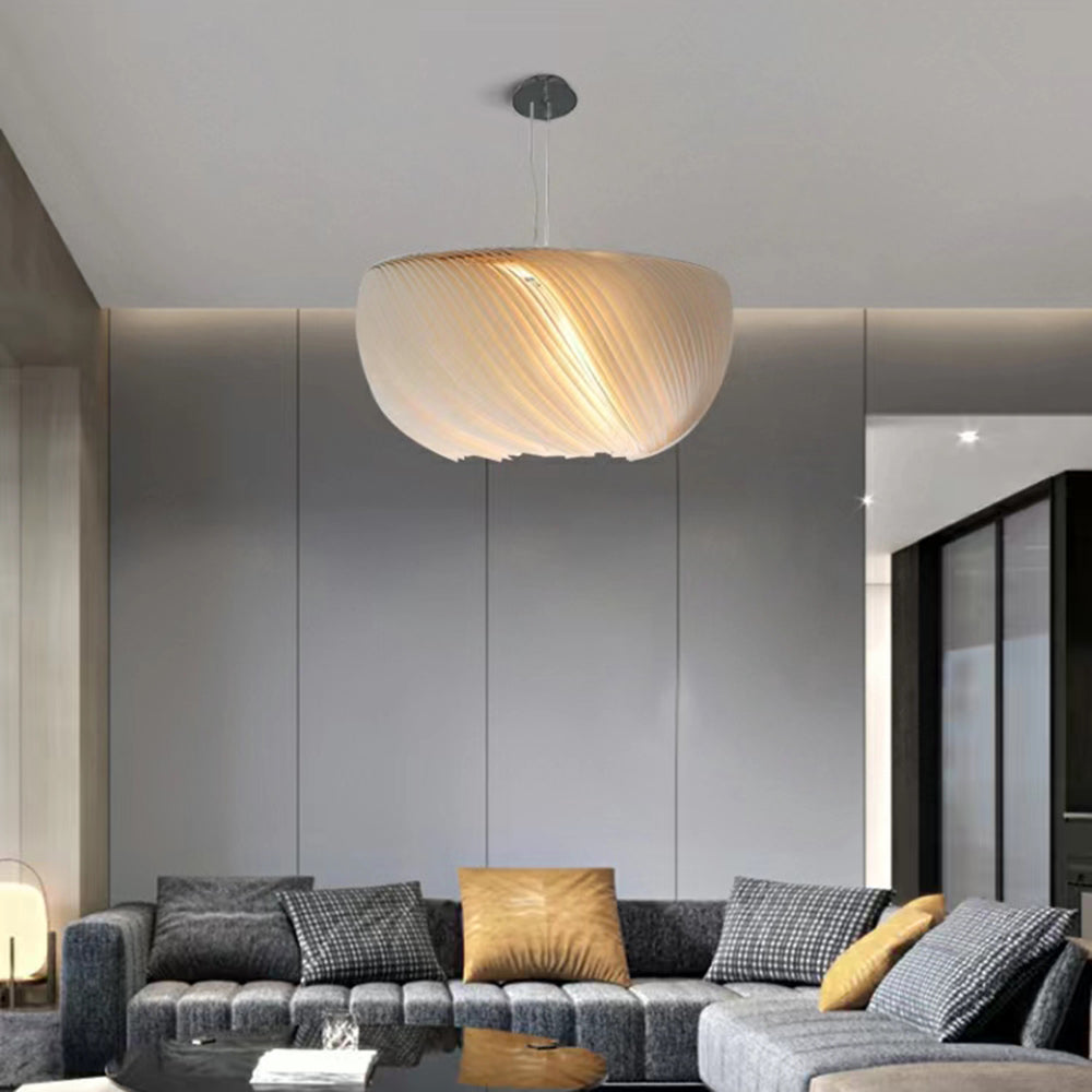 Ritta Nordic Circle Nature Pendant Light, Living Room/Dining Room - Neutral Decor