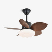 Liora Tropical Wood Ceiling Fan Light-Neutral Decor