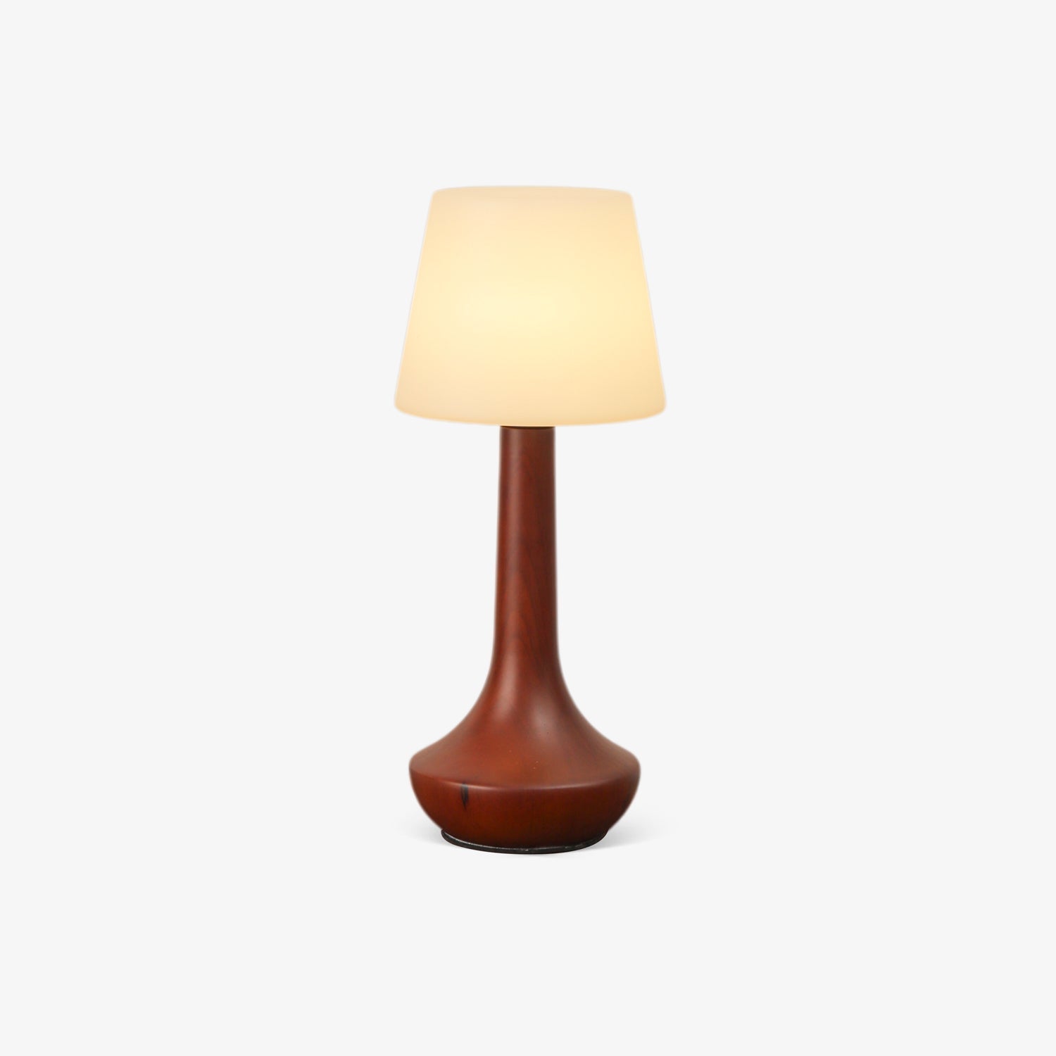 Bello Wooden Retro Table Lamp-Neutral Decor