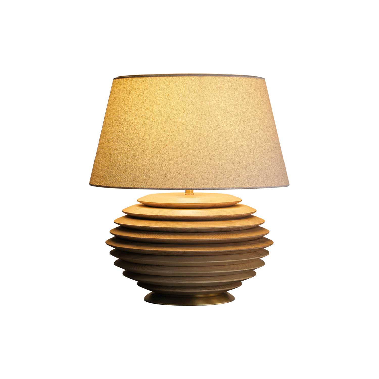 Abby Modern Table Lamp-Neutral Decor