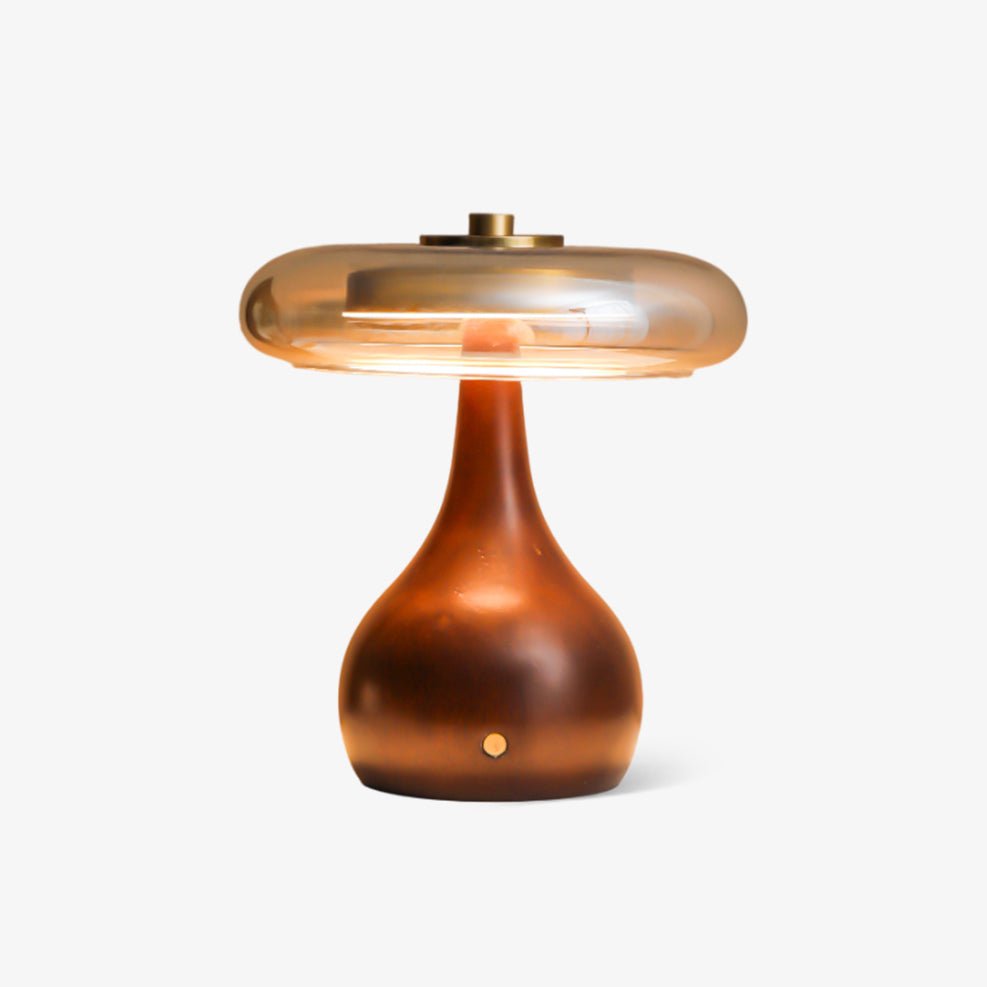 Airdes Wood Vintage Table Lamp-Neutral Decor