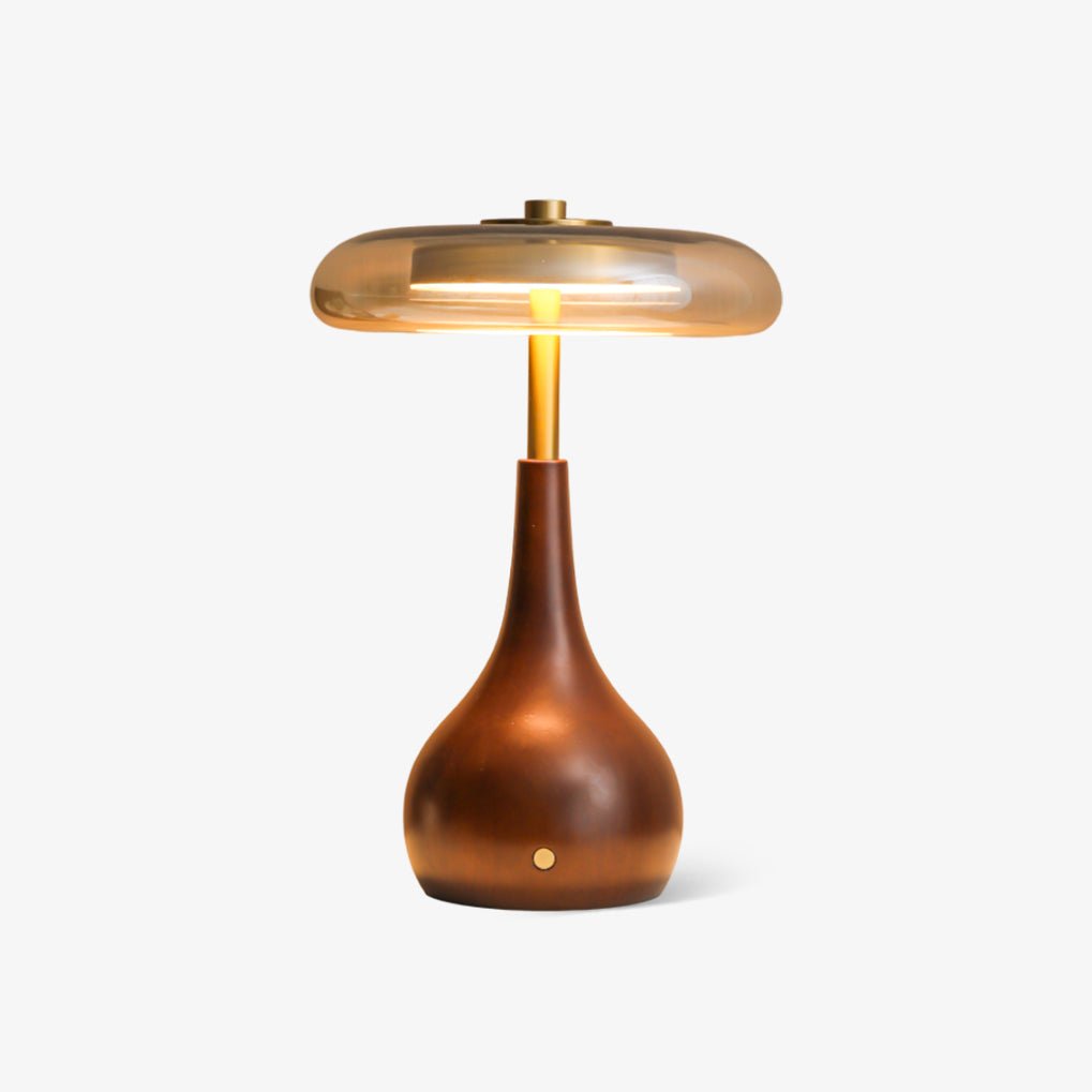 Airdes Wood Vintage Table Lamp-Neutral Decor