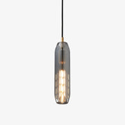 Lustra Pendant Lamp Clear Shade Crystal-Neutral Decor