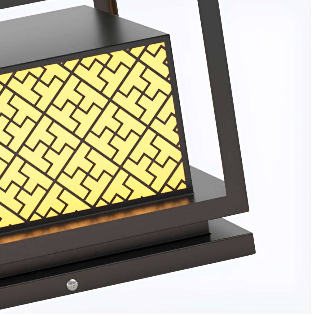 Hetty Square Modern Solar Outdoor Light