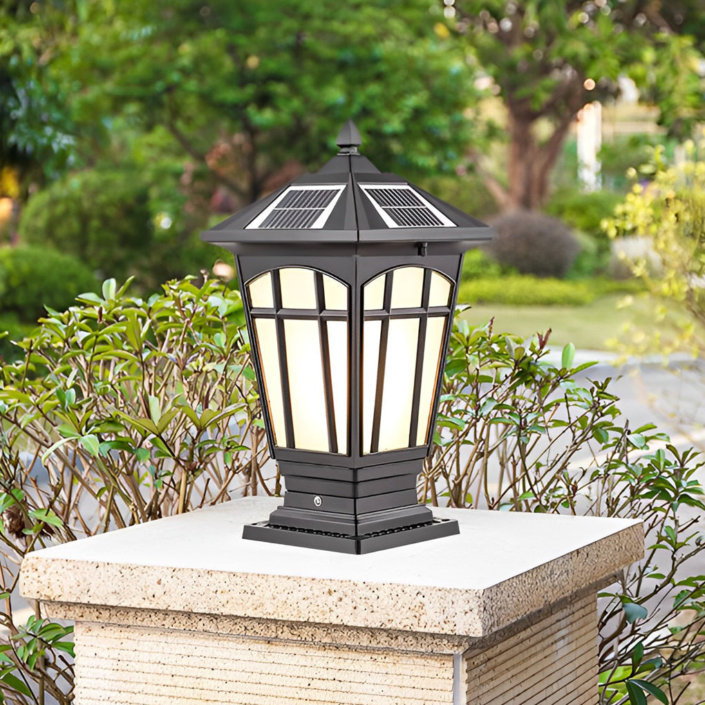 Gloria LED Retro Outdoor Post Cap Pillar Lamp
