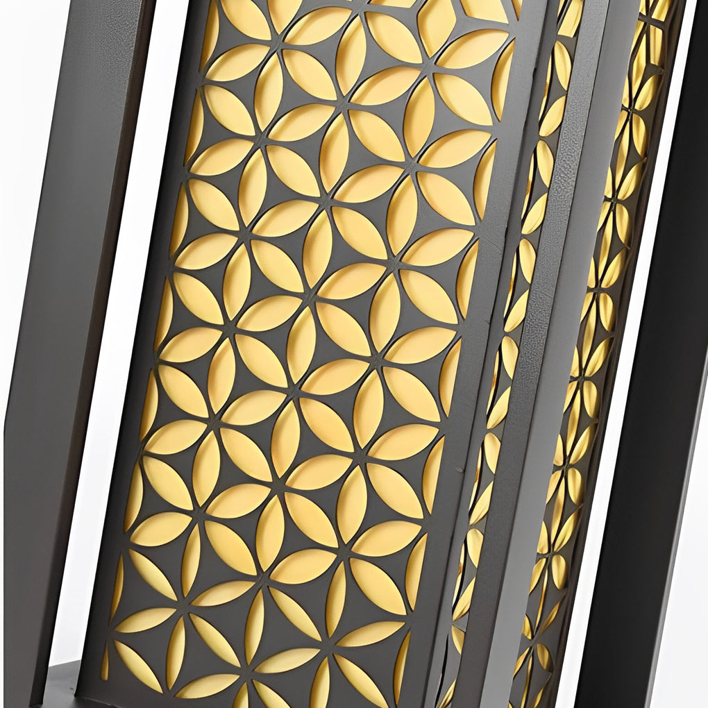 Gala Floral Pattern Unique Modern Pathway Lights