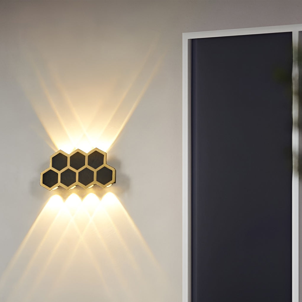 Miranda Beehive-shaped Modern Outdoor Wall Light