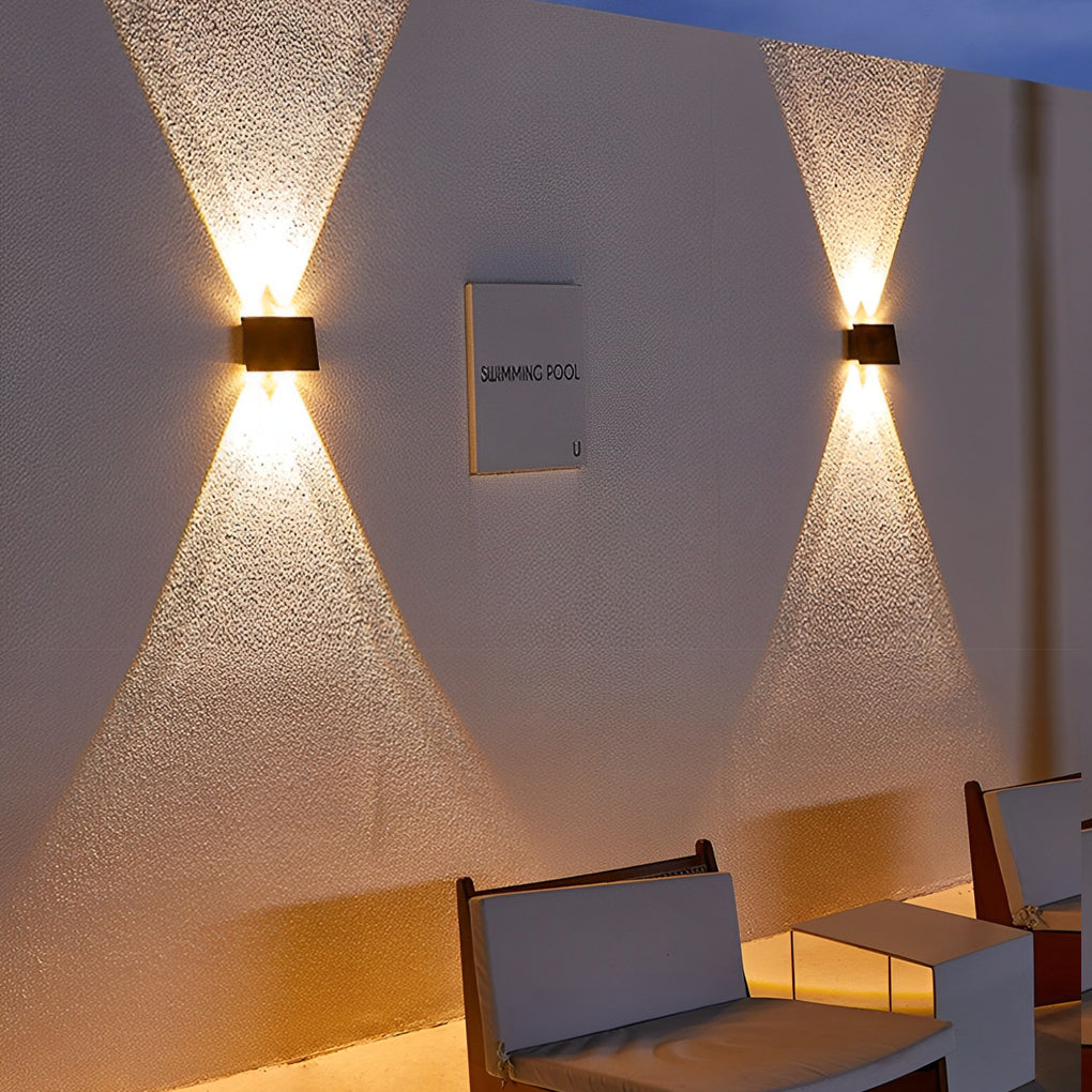 King LED Waterproof Modern Plastic Wall Outdoor Washer Lights