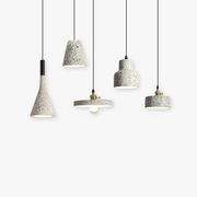 Aria Modern Stone Pendant Light, 5 Style - Neutral Decor
