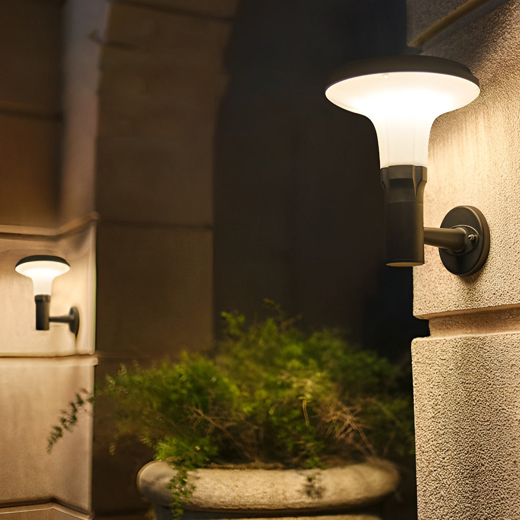 Sunine Round Flower LED Modern Outdoor Wall Lamp