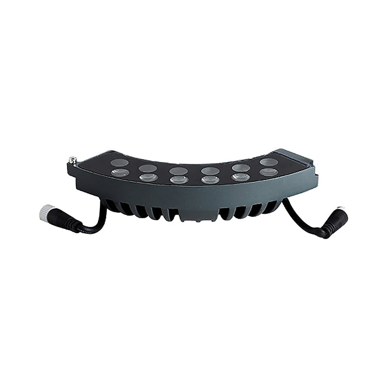 Ivor Solid Landscape Upwards Glass Outdoor Tree-Mounted Light